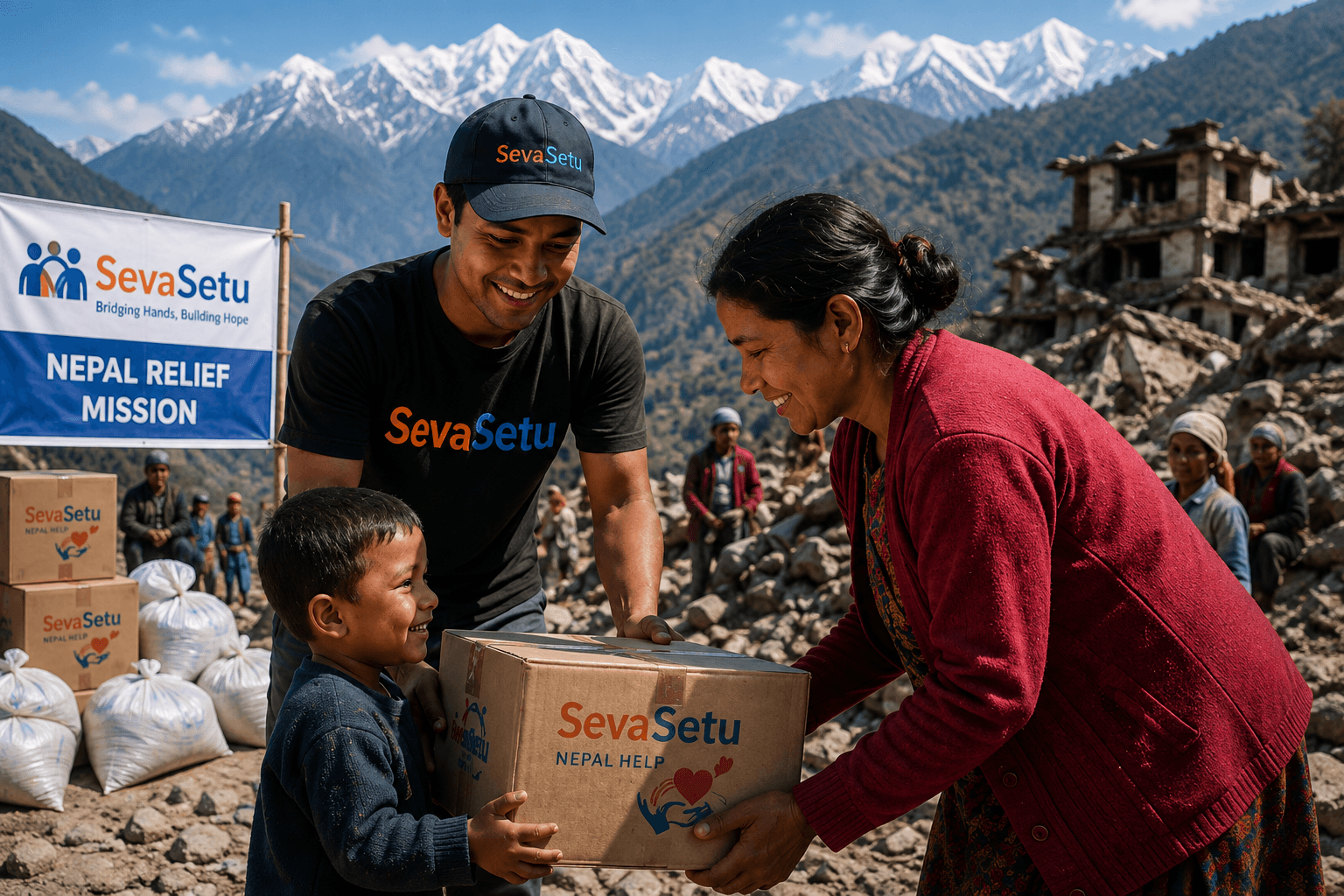 SevaSetu helping people in Nepal